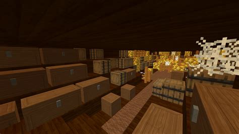 Pirate Ship full interior (download) Minecraft Map