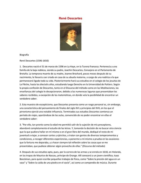 Ren Descartes Pdf Descarga Gratuita