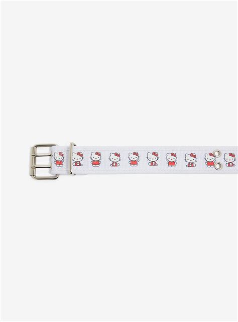 Hot Topic Hello Kitty Two Row Grommet Belt Hamilton Place