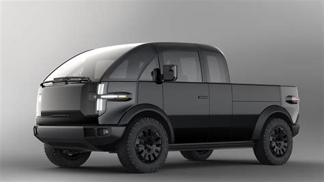 Canoo Introduces A Cute Little Electric Pickup Truck