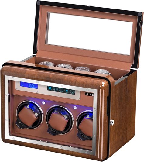 Buy Automatic Watch Winder Luxury Walnut Watch Winder For Rolex With