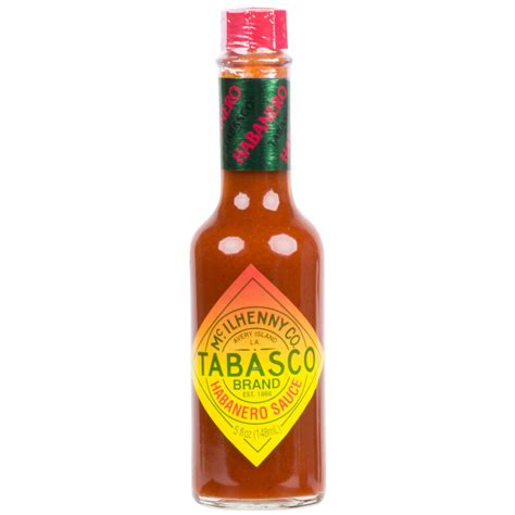 TABASCO 5 Oz Habanero Hot Sauce 12 Case