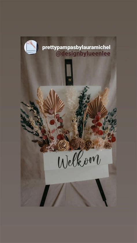 Bloemenbak Welkomstbord In Diverse Maten Designbylueenlee