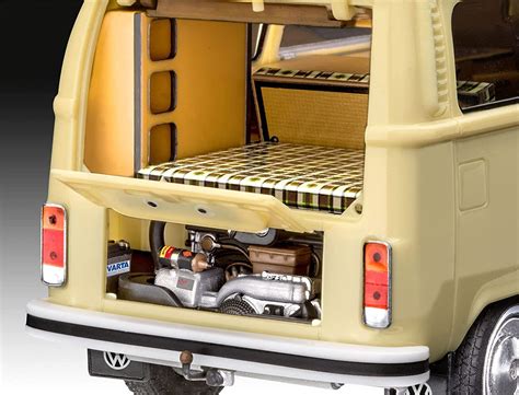 Revell 1 24 Scale Volkswagen T2 Camper Easy Click Plastic Model Kit