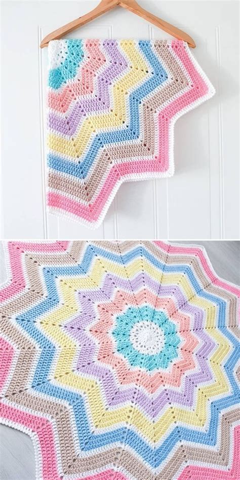 Crochet Star Blankets Inspiration And Patterns Artofit