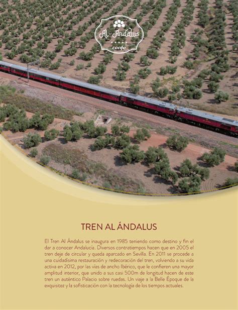 Folleto Tren Al Ndalus