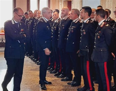 Treviso Il Generale Di Brigata Giuseppe Spina In Visita Al Comando