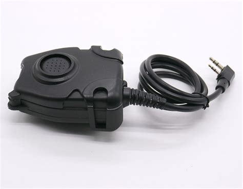 Z Tactical Ptt Push To Talk Z112 Headset Adapter 2 Pin For Kenwood Radio Airsoft Ebay