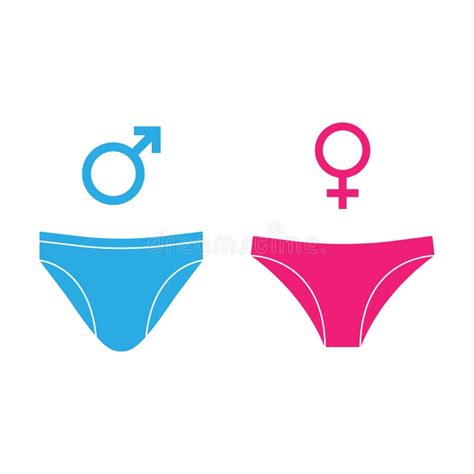 Gender Icon Female Male Gay Lesbian Transgender Bisexual Symbol Vector Illustration Flat