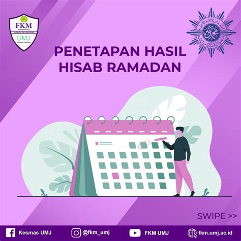 Maklumat Muhammadiyah Penetapan Hasil Hisab Ramadhan Syawal Dan