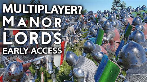 Manor Lords Multiplayer Manor Lords Deutsch German Gameplay Youtube