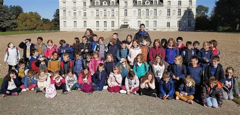 Tourlaville Les CE2 et CM1 de l école Notre Dame aux châteaux de La Loire