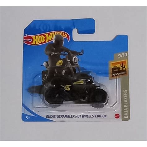 Hot Wheels Ducati Scrambler Edition Moto Shopee Brasil