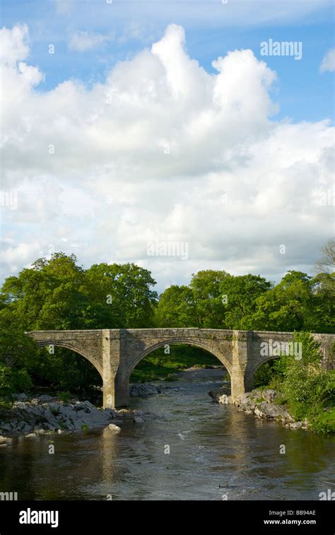 Devil S Bridge Over The River Lune Kirkby Lonsdale Cumbria England