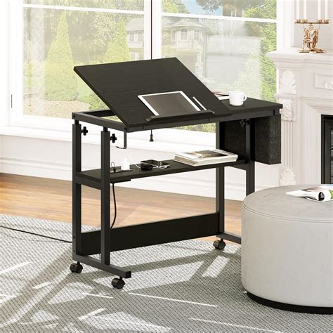 Dextrus Standing Desk Adjustable Height, Sit Stand up Desk Small ...