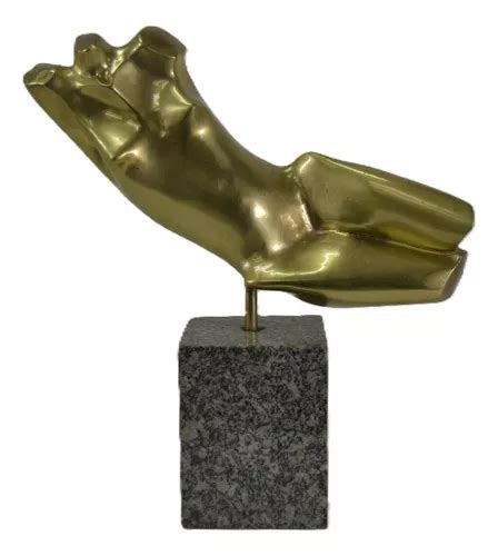 Escultura Em Bronze Feminina Artista Oxana Mercadolivre