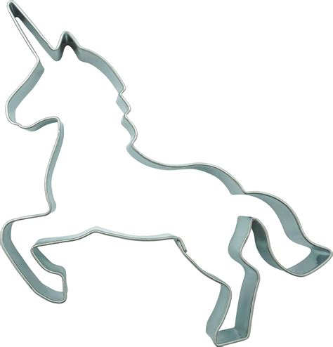 Städter Ausstechform Einhorn aus Edelstahl in Silber 8cm Amazon de