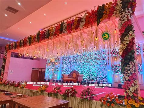 Valli Cine Decorators Stage Decoration Idea Wedding Decoration Idea