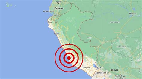 En tres horas Perú registró 13 sismos de hasta 5 9 grados