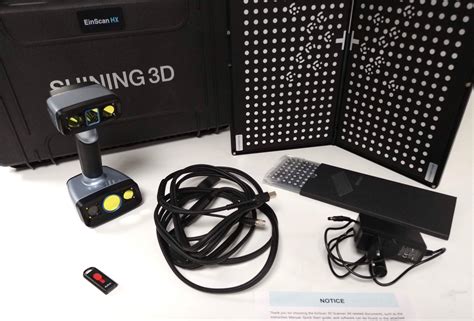 Review Of The Shining 3D EinScan HX In Depth 3D Scanner Review