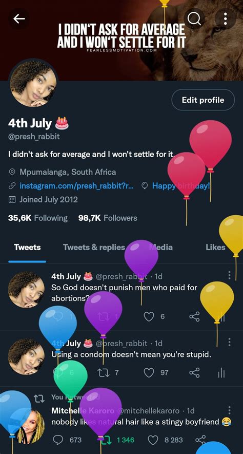 𝑵𝒕𝒐𝒎𝒃𝒆𝒏𝒉𝒍𝒆🤍 On Twitter I Got The Balloons Happy Birthday To Me🎂🎈🎉 ️💃