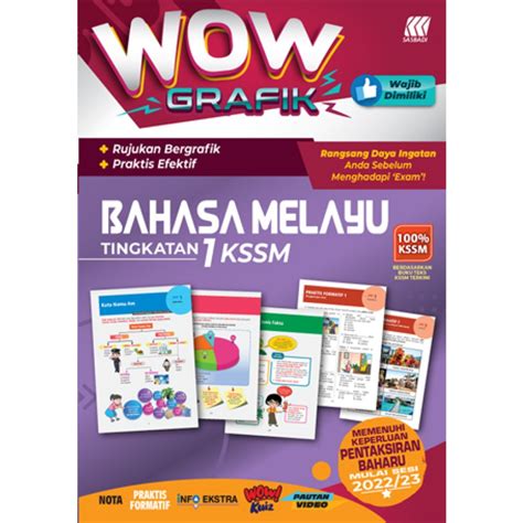 Tingkatan 1 Wow Grafik Bahasa Melayu