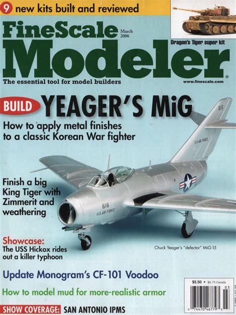 Finescale Modeler Magazine Vol 24 No 3 20th Century House