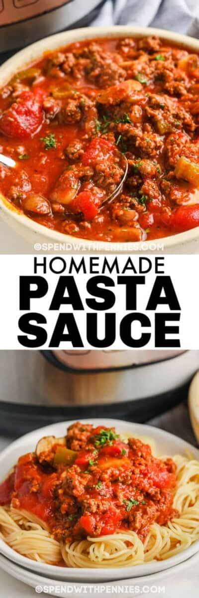Instant Pot Pasta Sauce Spend With Pennies