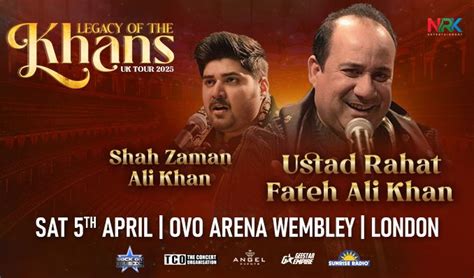 Legacy Of The Khans With Ustad Rahat Fateh Ali Khan Shah Zaman Ali