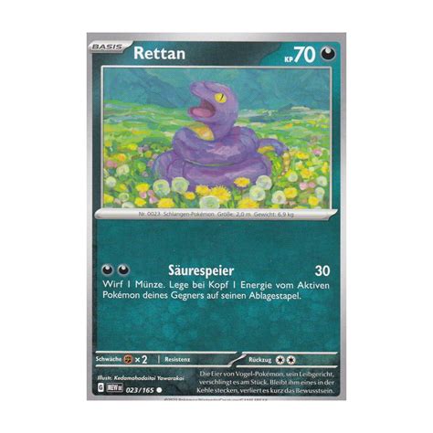 Rettan 023 165 MEW 151 Pokemon Karte günstig kaufen