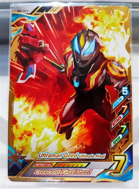 My Ver Bp Ultraman Geed Ultimate Final Scannable Promo