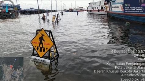 Waspada Banjir Rob Berpotensi Kembali Menerjang Pada Desember