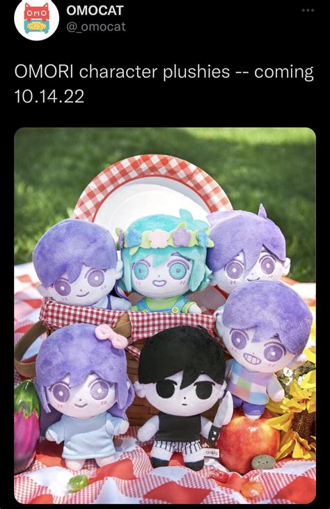 omori plushies release date! : r/OMORI