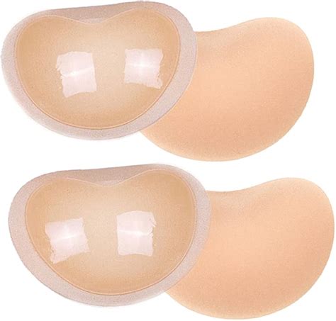 Silicone Bra Inserts Self Adhesive Bra Pads Push Up Sticky Bra Cups