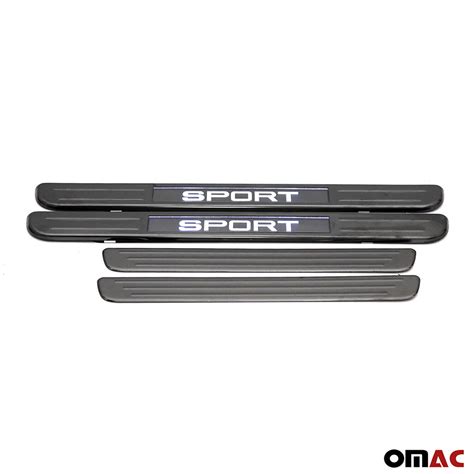 Illuminated Car Door Sill Protector Scuff For Infiniti Sport Dark