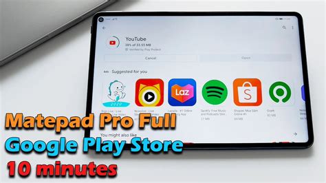 Huawei Matepad Pro Install Full Google Play Store 10 Minutes YouTube