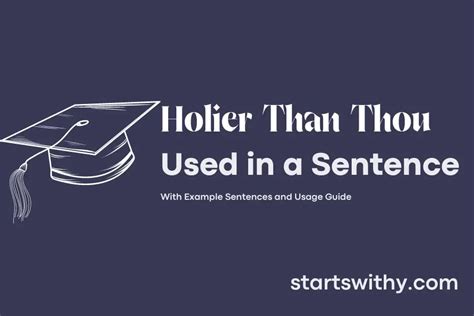 holier  thou   sentence examples  ways   holier  thou