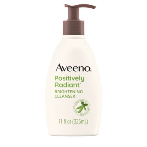 Aveeno Positively Radiant Brightening Cleanser 11 Fl Oz Kroger