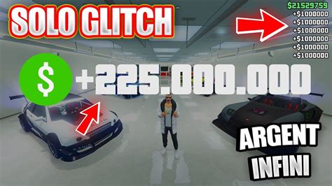 Solo Enorme Glitch Argent Infini Sur Gta Facile Glitch Argent