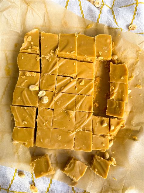 Easy Microwave Peanut Butter Fudge X Hellme