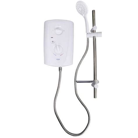 Triton 10 5kw T80 Pro Fit Electric Shower White Sp8001pf Cef