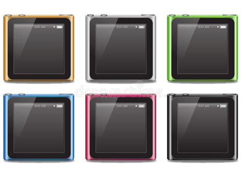Ipod Nano 2010 Editorial Stock Photo Illustration Of Entertainment