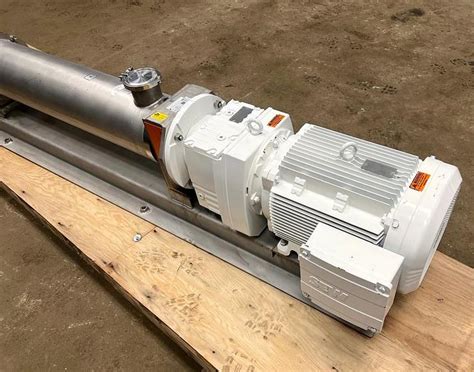 Used Sold Used Seepex Progressive Cavity Pump Inlet Outlet