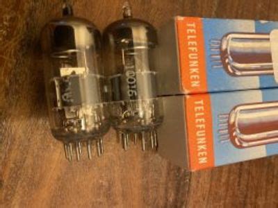 Used Telefunken PCC88 Vacuum Tubes For Sale HifiShark