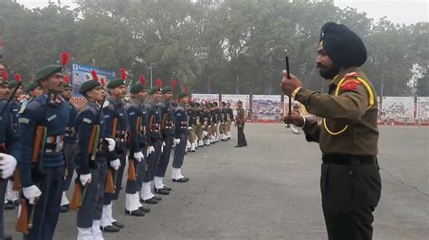 RDC 2023 Air NCC Cadets Practicing For Guard Of Honour Full Josh