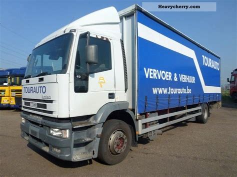 Iveco Eurotech E Borden Met Schuifzeilen Stake Body And