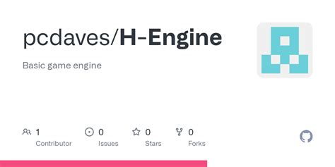 github pcdavesh engine basic game engine