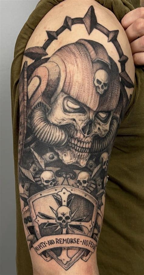 Pin By Bruno Barbier Pedroso On Tattoo Warhammer 40k Art Warhammer