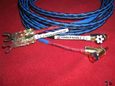 Kimber Kable Tc Speaker Cables Meter Pair W Wbt Nos