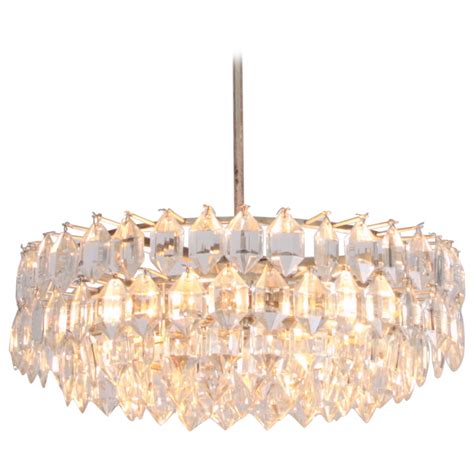 Glass Tube Chandelier By Bakalowits At 1stdibs